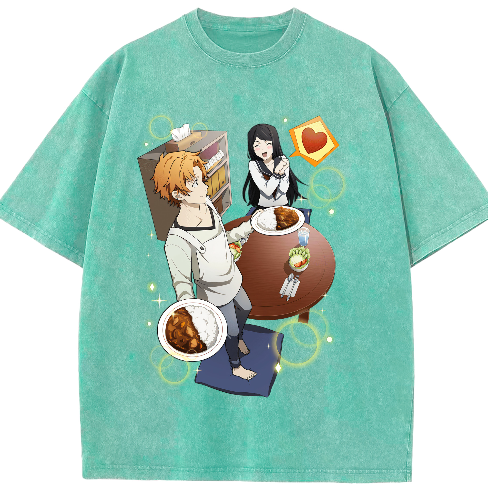 （画像用） 文豪ストレイドッグス Bungo Stray Dogs 綿100% ヴィンテージ風 半袖Tシャツ（フロントプリント）